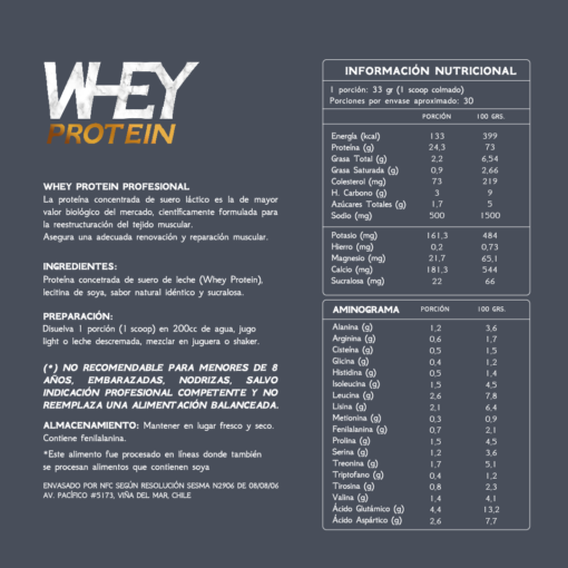 Proteína Whey | Kratos - Imagen 2